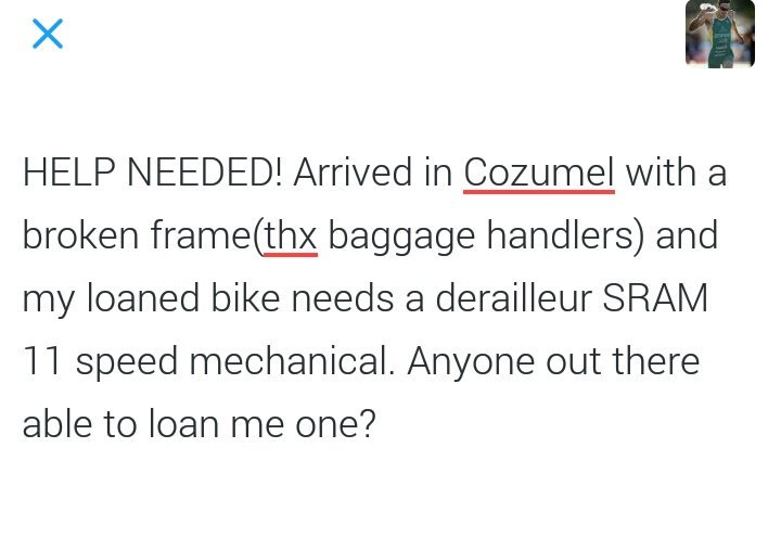 JakeBirtwhistle's tweet image. Twitterers, I need your help! I am racing the @worldtriathlon Grand Final in Cozumel tomorrow afternoon.. RT