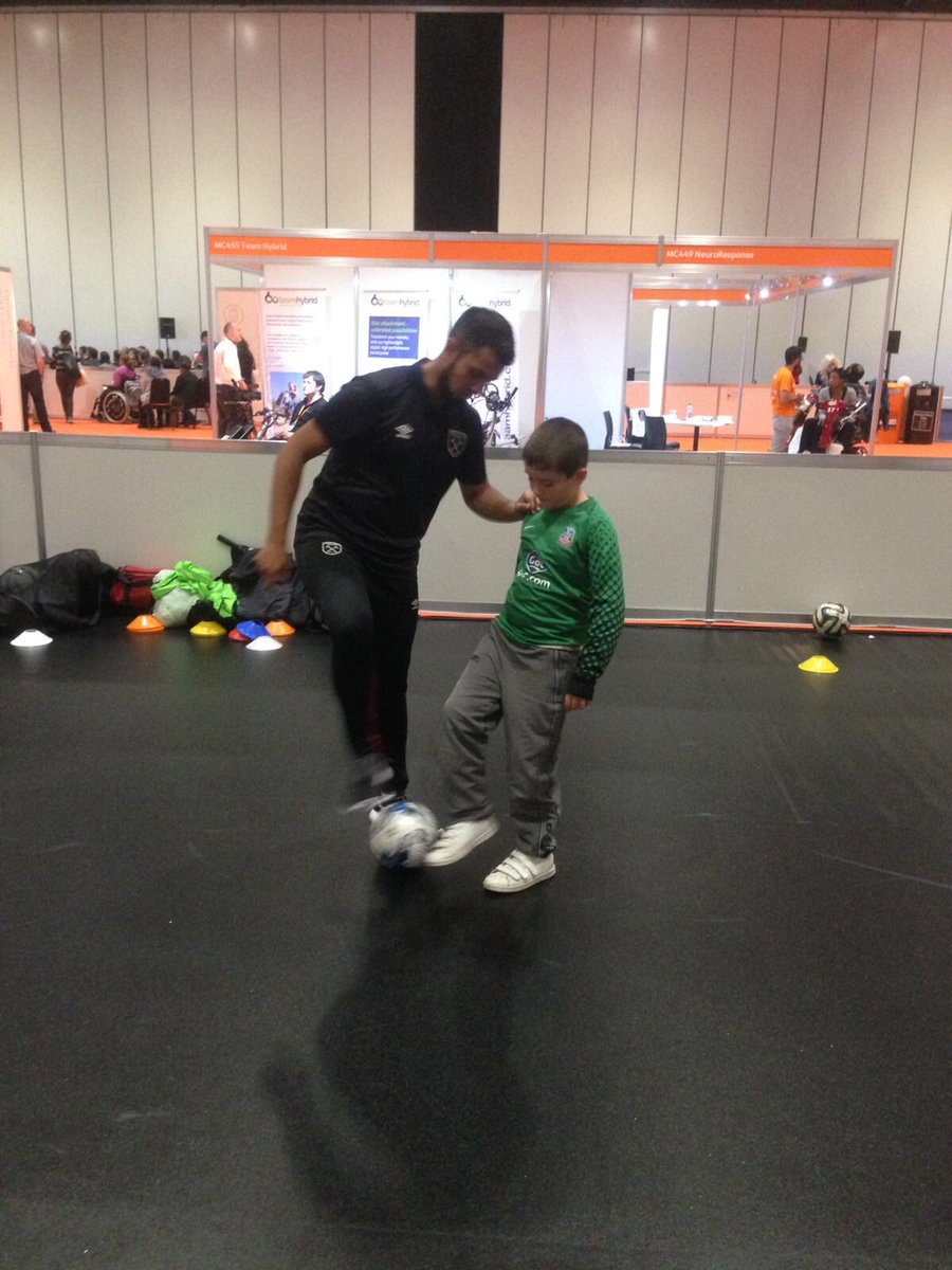 WHUFoundation's tweet image. Thanks to everyone who came to see us at #MSLife2016 today! ⚽️ @mssocietyuk