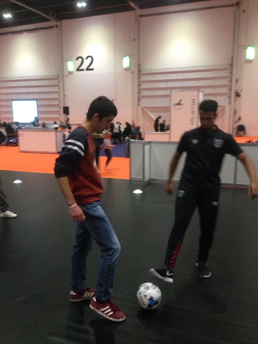 WHUFoundation's tweet image. Thanks to everyone who came to see us at #MSLife2016 today! ⚽️ @mssocietyuk