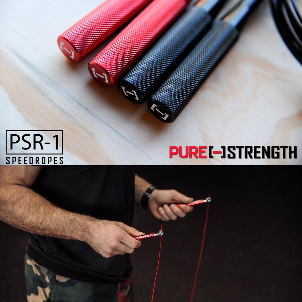 PureStrengthCo's tweet image. PSR-1 Speed Ropes
#PureStrength