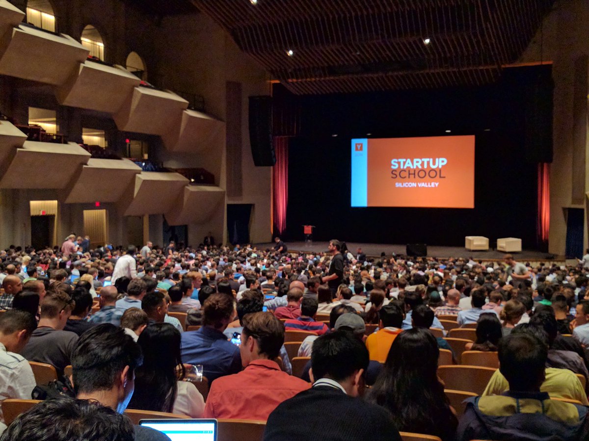 Excited to be at #YC  #startupschool
