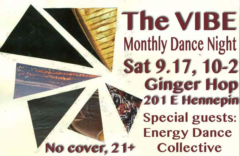 BREAKSxLAKES (@breaksxlakes) on Twitter photo Catch #TheVibe on its new night 2NITE <a href="/gingerhop_NE/">Ginger Hop</a> with @djladyem & <a href="/djshelei/">DJ Michel.Be</a>. Plus Energy Dance Collective! Catch #TheVibe on its new night 2NITE <a href="/gingerhop_NE/">Ginger Hop</a> with @djladyem & <a href="/djshelei/">DJ Michel.Be</a>. Plus Energy Dance Collective!