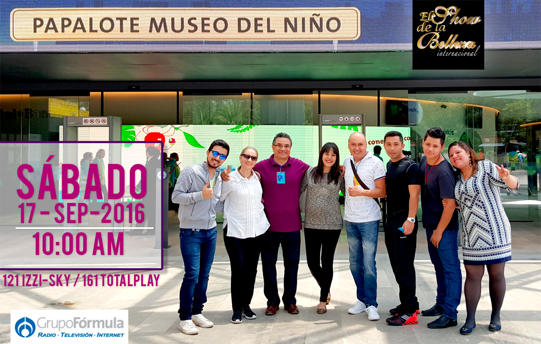 Elshowdebelleza's tweet photo. No te pierdas hoy a las 10 am el especial desde @Papalote_Museo por @Radio_Formula #AbriendoLaConversación #SDLB https://t.co/hBsRu8aovl