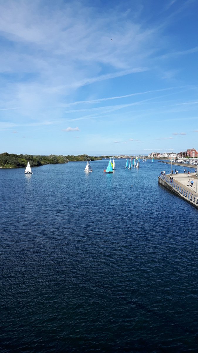 Awesome weather at #southport,currently lying 41st overall as of 3:00. 21 hours to go! #Sailing #youaremybirmingham