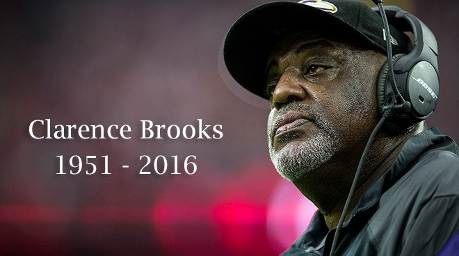 Ravens's tweet photo. Assistant coach Clarence Brooks has passed away: https://t.co/OUfM8xguCB

RIP, Coach Brooks. You will be missed. https://t.co/kVXUO9HYh2