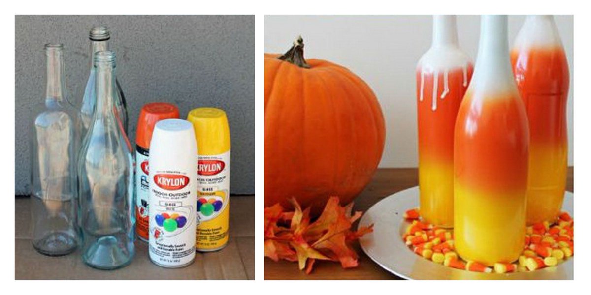 entwinewines's tweet photo. Refresh you centerpieces with this fun pumpkin wine bottle DIY from  @BritandCo https://t.co/FVPS4q6mlw https://t.co/hNPvOyMmHf