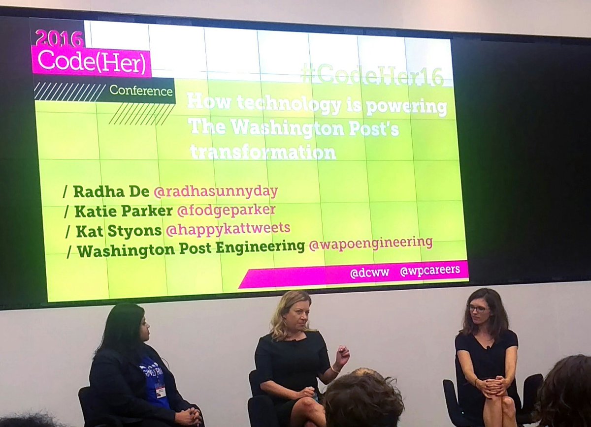 rawalshreya's tweet image. Exciting morning at Code(Her) conference! #codeher16