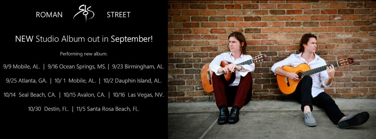 Find a #RomanStreet show near you! romanstreet.com