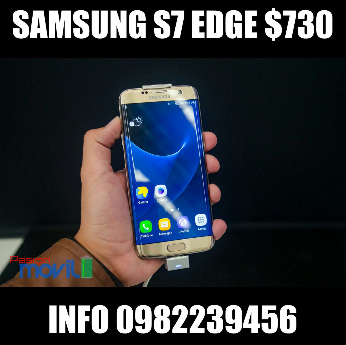 MegatechEc's tweet photo. Samsung Galaxy S7 EDGE 32GB al mejor precio
Info 0982239456
Aceptamos tarjetas
@EcuProm https://t.co/Ub3EODoXwp