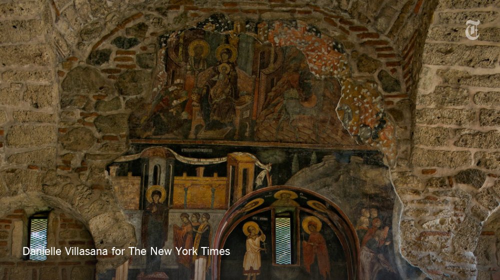 nytimestravel's tweet photo. One need not be a believer to be silenced by Kosovo's magnificent, medieval monasteries https://t.co/HElWvnc7EU https://t.co/vQoVYdzkZ6