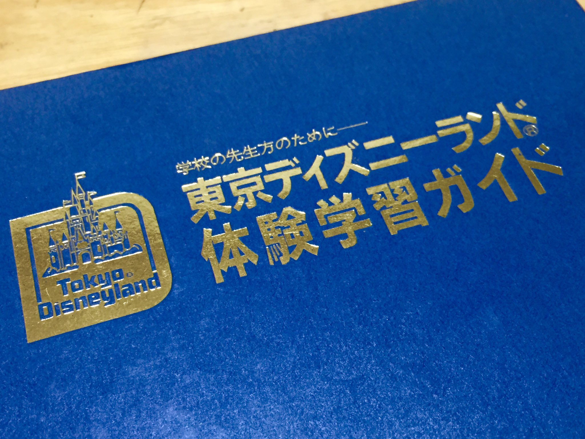 東京ディズニーランド 開園前 パンフレット 1982年 体験学習ガイド