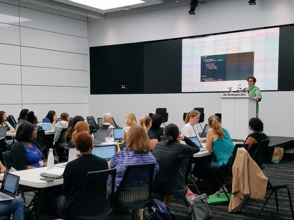 amy_anda's tweet image. Diving into #sass w/ @SirJesstheBrave #codeher16 #womenintech