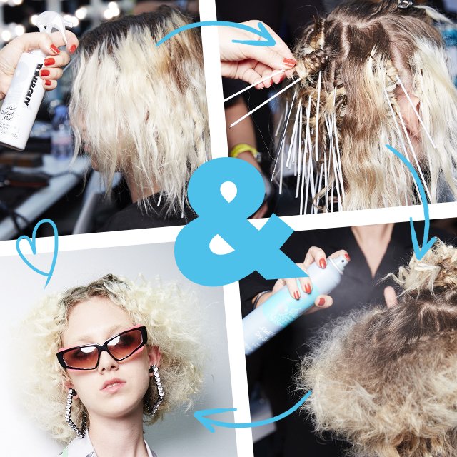 Get the look w/ these 4 easy steps, inspired by the catwalk at <a href="/HappyAshleyland/">:)</a> #ProjectDeClone #Toniandguyproducts