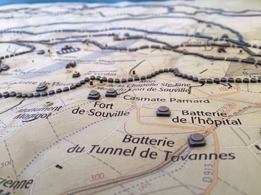 rfgenealogie's tweet photo. La bataille de Verdun en relief #1GM #WWI #JEP2016 A découvrir au Service historique de la Défense https://t.co/17JQ9zTvzw