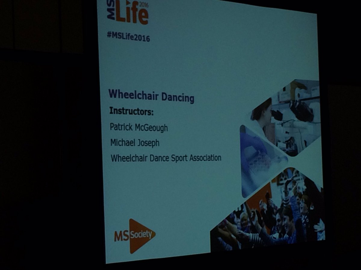 TrishnaBharadia's tweet image. #everyonecandance Wheelchair dancing taster at #MSLife2016 @mssocietyuk @WDSAUK