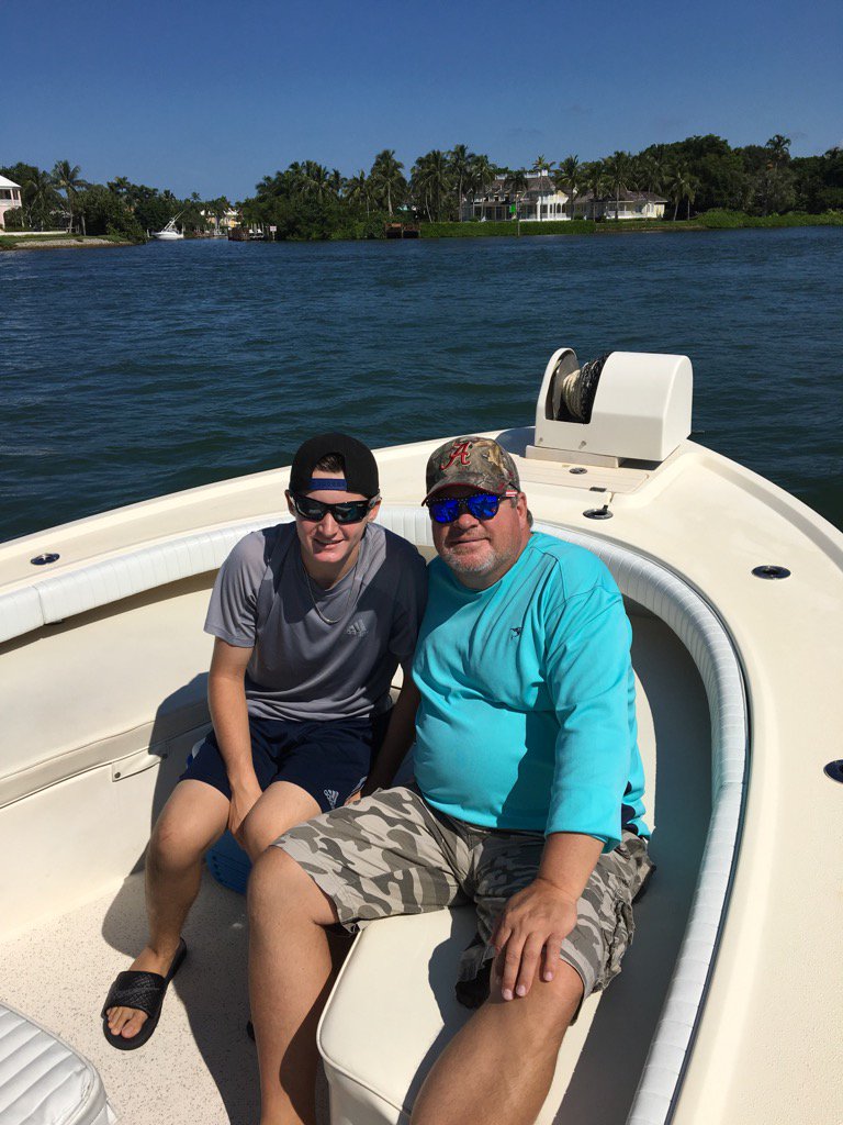 John Kruk on X: My son and I out fishing sporting our new @faroutsunglass   / X