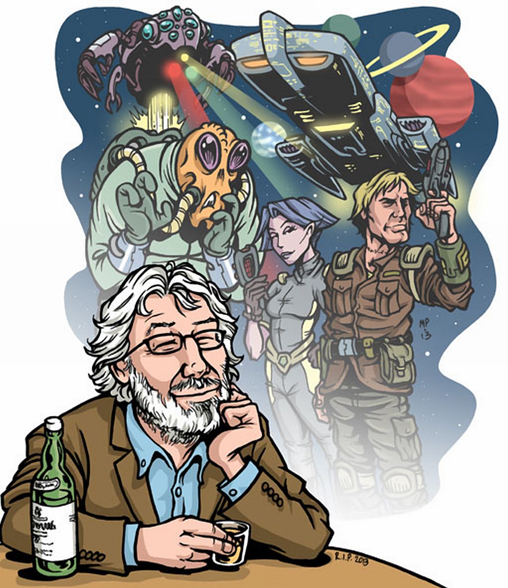 Beards4Indy's tweet photo. Iain Banks sublimed to a higher plane of existence 9 June 2013, leaving behind an incredible legacy for us mortals. https://t.co/l5p1eMrKJs