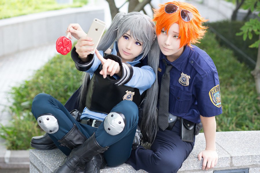 ズートピア ジュディ ニック コスプレ 警官バッジ