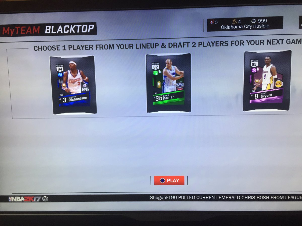 Lolsman99's tweet photo. Just got 99 Kobe In blacktop😍 #love #nba #kobe @Ronnie2K https://t.co/uA2xKyCnuF