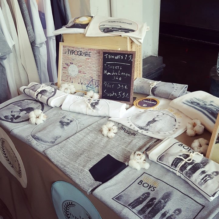 HeureuxPrince's tweet photo. Salon créateurs #silenceontourne #teeshirt #cotonbio #vintage #letypographe #conceptstore #conceptstoremasculin https://t.co/oPkTDJhzj4