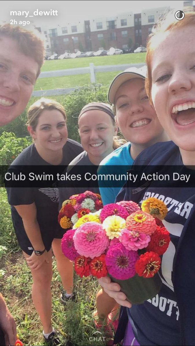 XUClubSwimming's tweet photo. XUSC had a great morning helping out at Community Action Day! #servicestartshere @XU_CAD https://t.co/bdHJzlW5yd