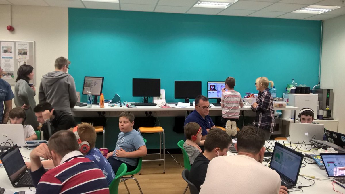 CoderDojoBanb's tweet image. Some fantastic art, gaming & story telling projects today using @scratch and #csfirst #coderdojobanbridge