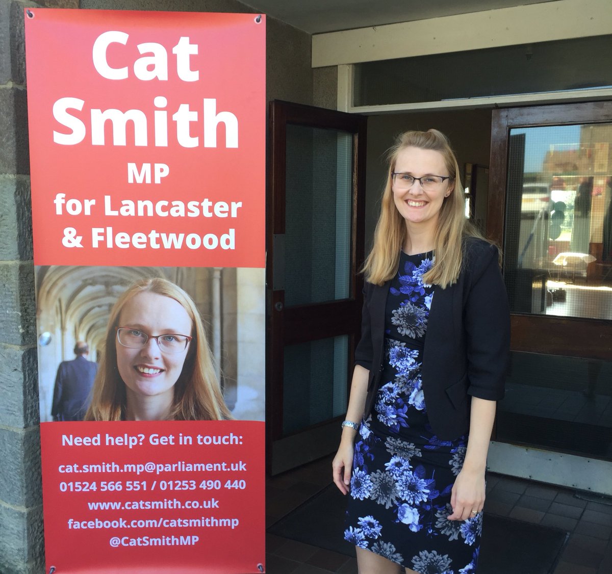 CatSmithMP's tweet photo. Thanks everyone (and the dog!) who came to 'Chats with Cat' today in Cockerham Parish Hall #constituencyMP https://t.co/eph1pZV5Yy