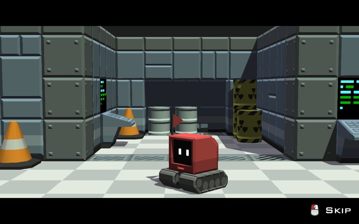RedirectionGame's tweet image. Robot on a Mission #screenshotsaturday #gamedev #indiedev
