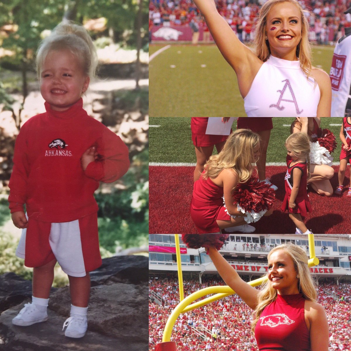RazorbackSpirit's tweet photo. My name is Savannah and this is my #RazorbackStory 
https://t.co/FvW2FQLIoD https://t.co/mAViCne0Fj