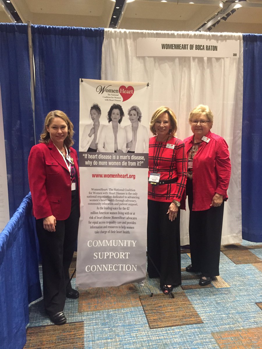 DrMarthaGulati's tweet photo. @WomenHeartOrg representing #women #heartdisease #survivors @ASPCardio #CongressASCVD #ASPC2016 https://t.co/Q13aGeyZqx