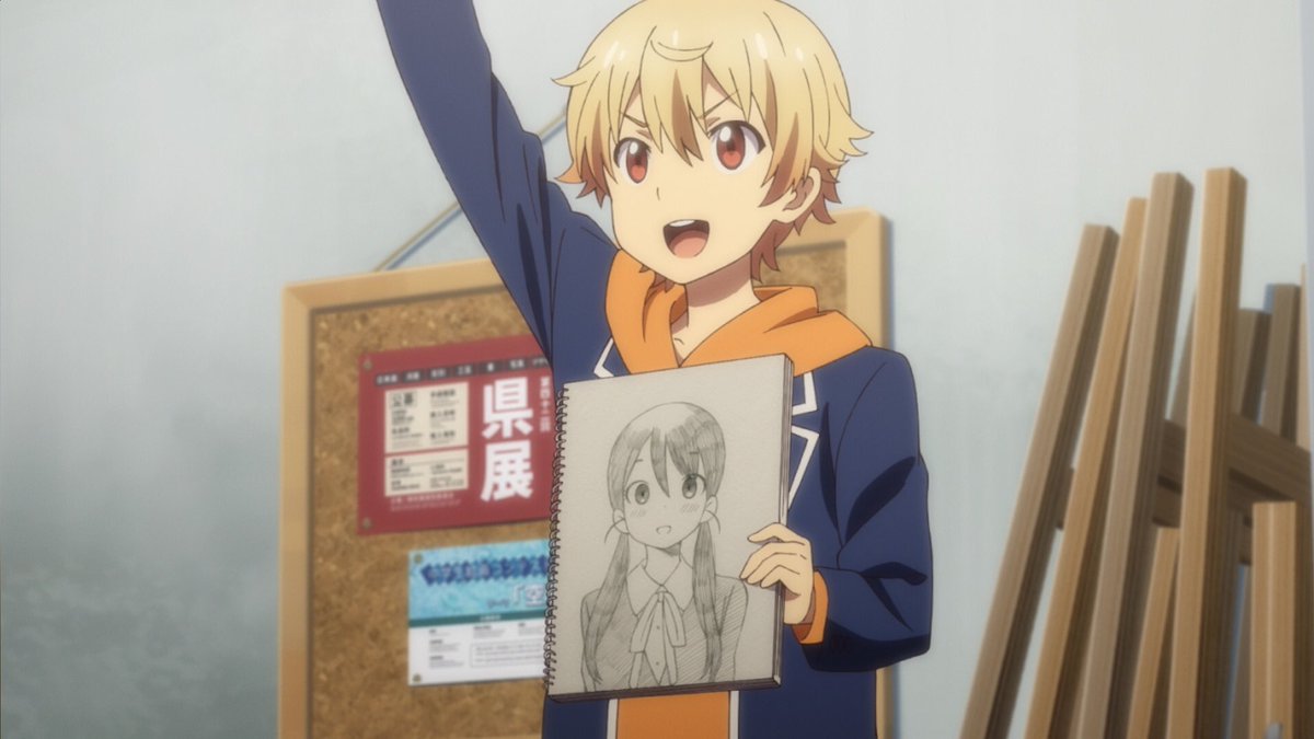 Tvアニメ この美術部には問題がある Ar Twitter 第11話を振り返ろう 続 宇佐美さんの説得によって空き缶アートをやることになった美術部 何をテーマにするか 話し合いを進めますが自由な回答が 結局決まりません この美 Konobi Anime