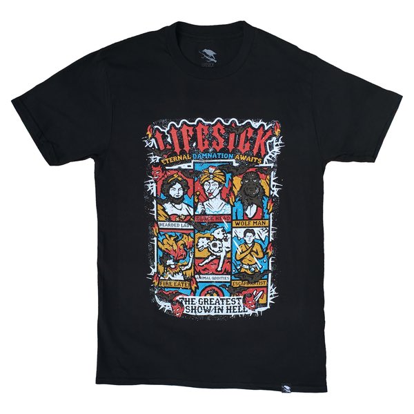 Freak Show is one of our favourites from our Autumn drop. Available now for £19.99 at LIFESICK.COM