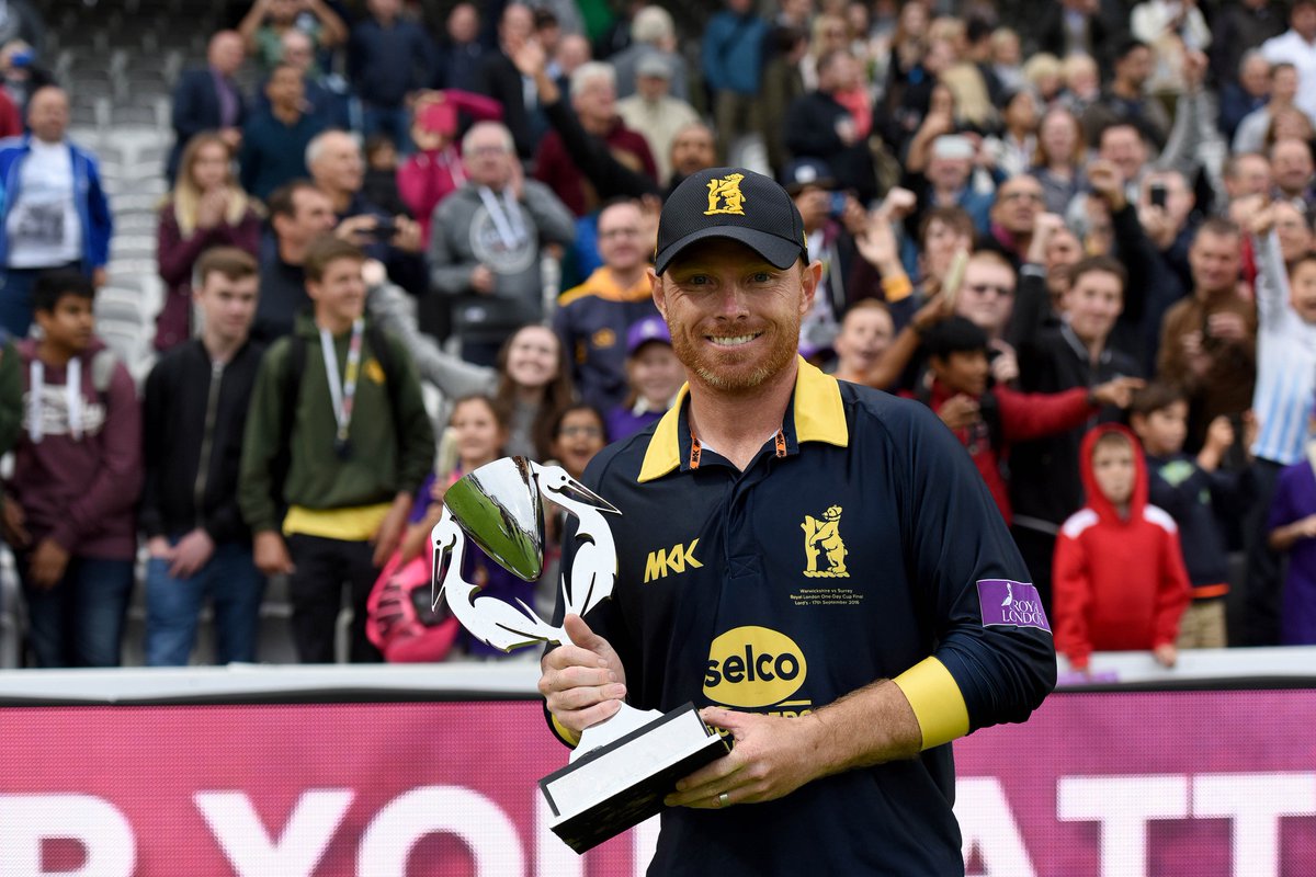 Huge congratulations to the skipper. Chuffed for <a href="/Ian_Bell/">Ian Bell MBE</a> and his <a href="/WarwickshireCCC/">Bears</a> team #YouBears #Proudsponsors