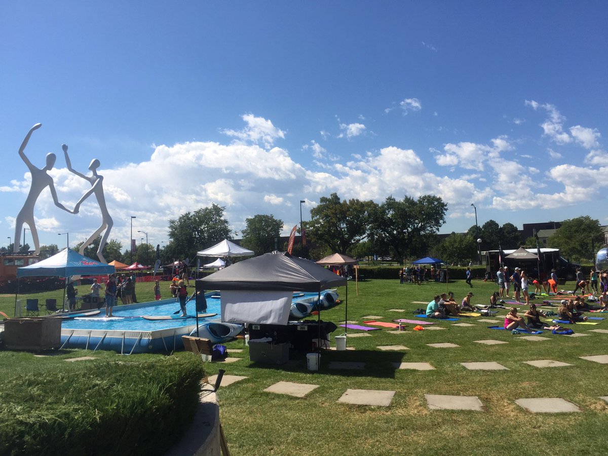 JasonAntin's tweet photo. #yoga. Happening now @ @gociety #afestDenver https://t.co/KKHdCmyfAH