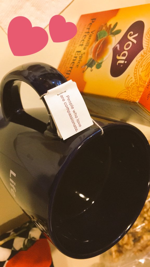 IsraelsonIsidor's tweet photo. #PerfectEnergy #YogiTea #Tea https://t.co/KT45s6qT9B