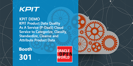 KPIT's tweet photo. Visit @KPIT booth 301 for a demo. https://t.co/A5pcrWF6c1 #OOW16 @OracleJDEdwards @Oracle @TheIoT #cloud https://t.co/x81MLl2CPI