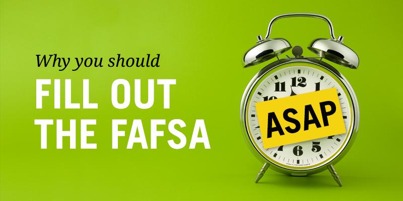 FAFSA's tweet photo. Q: 🤔 Should you fill out the FAFSA as soon as you can after 10/1? 

A: YES. Here's why:  https://t.co/dS5Tak3OZS https://t.co/oTbh5cxtnT