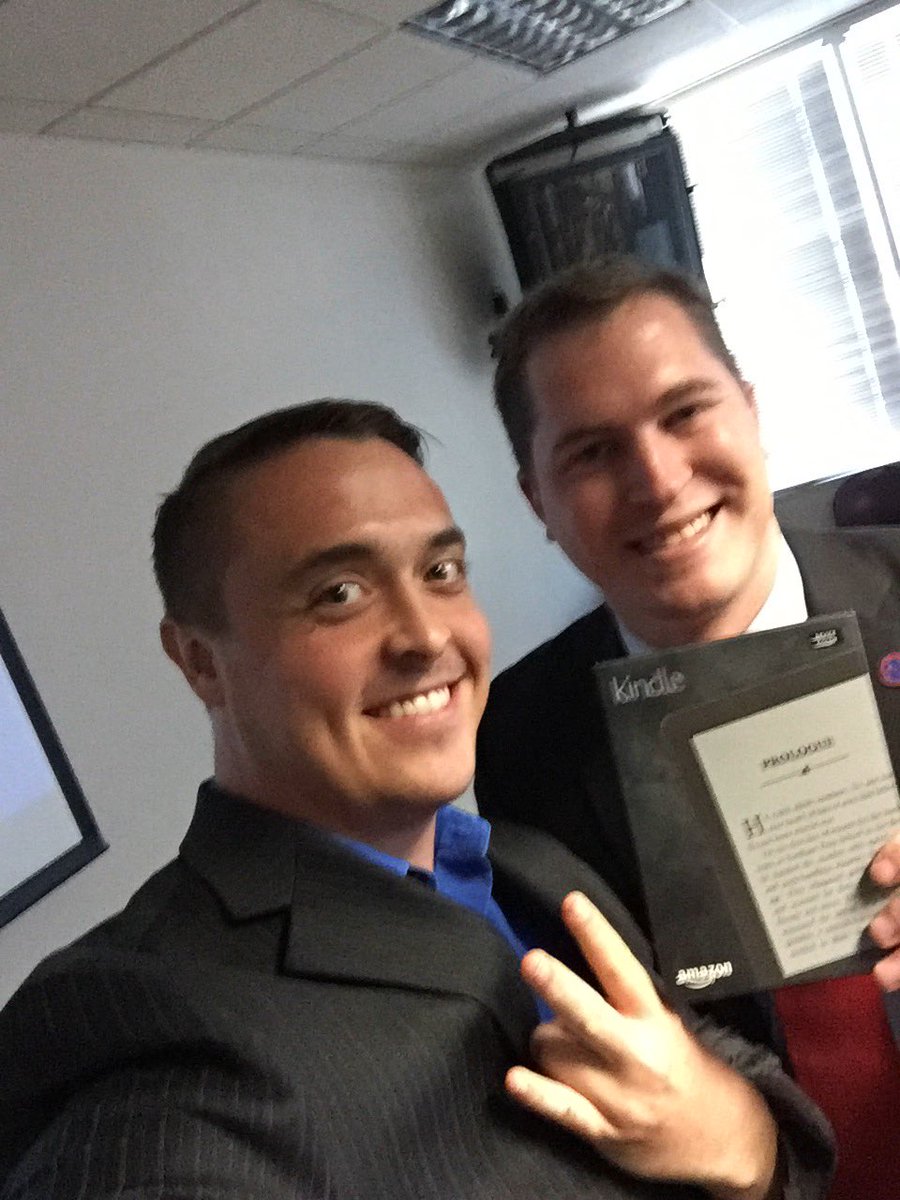 JacobWehr's tweet photo. I won a kindle, but the tweets were for fundraising with  #serviceselfie @TeamDepot #svaleads https://t.co/NJBzXGHZVN
