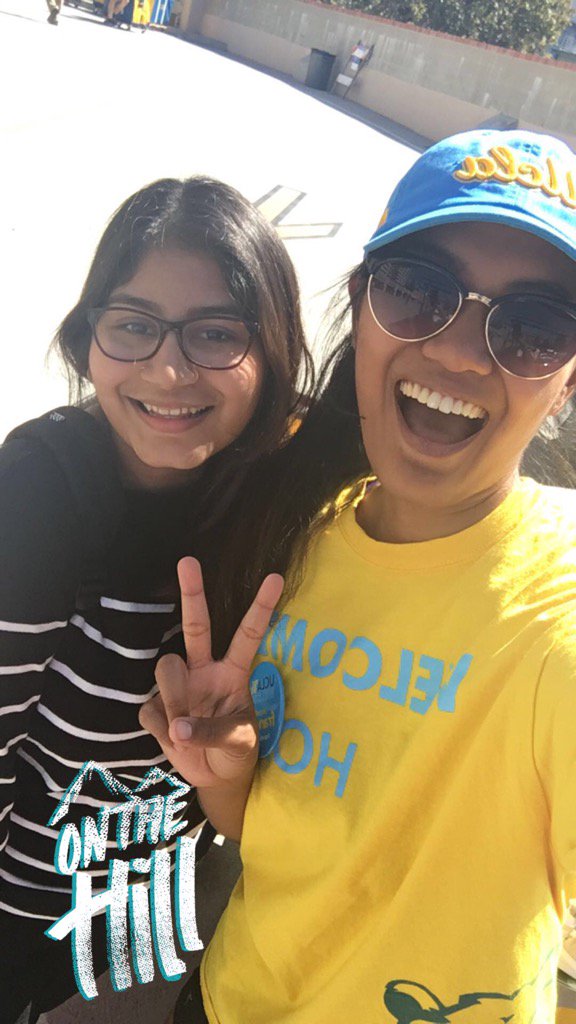 dorkmagiciangrl's tweet photo. I keep meeting amazing new Bruins as an MIA. Anjum is here all the way from Dubai! #mybruinstory @UCLAhousing https://t.co/3SeCKGProU