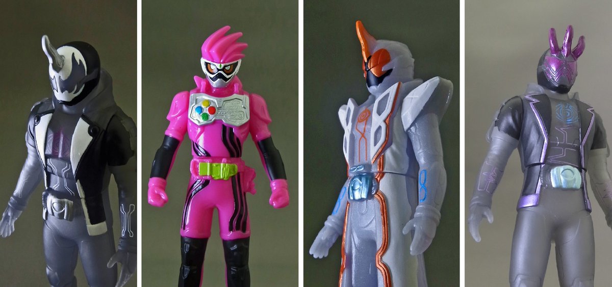 バンダイ キャンディ 公式 A Twitter 毎週日曜更新のスタッフブログ 食玩 Weekly エグゼイド がいよいよスタート 第１回はソフビヒーロー最新弾と 装動 エグゼイド レベル１フィギュアをレビュー T Co E6efk49nh6 Sg Rider