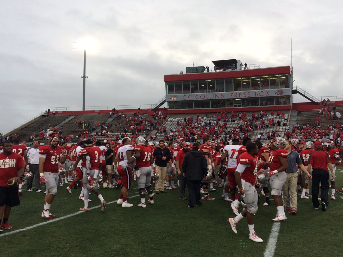 NichollsState's tweet photo. COLONELS WIN‼️
#GeauxColonels 🏈 https://t.co/yTpPfy415E