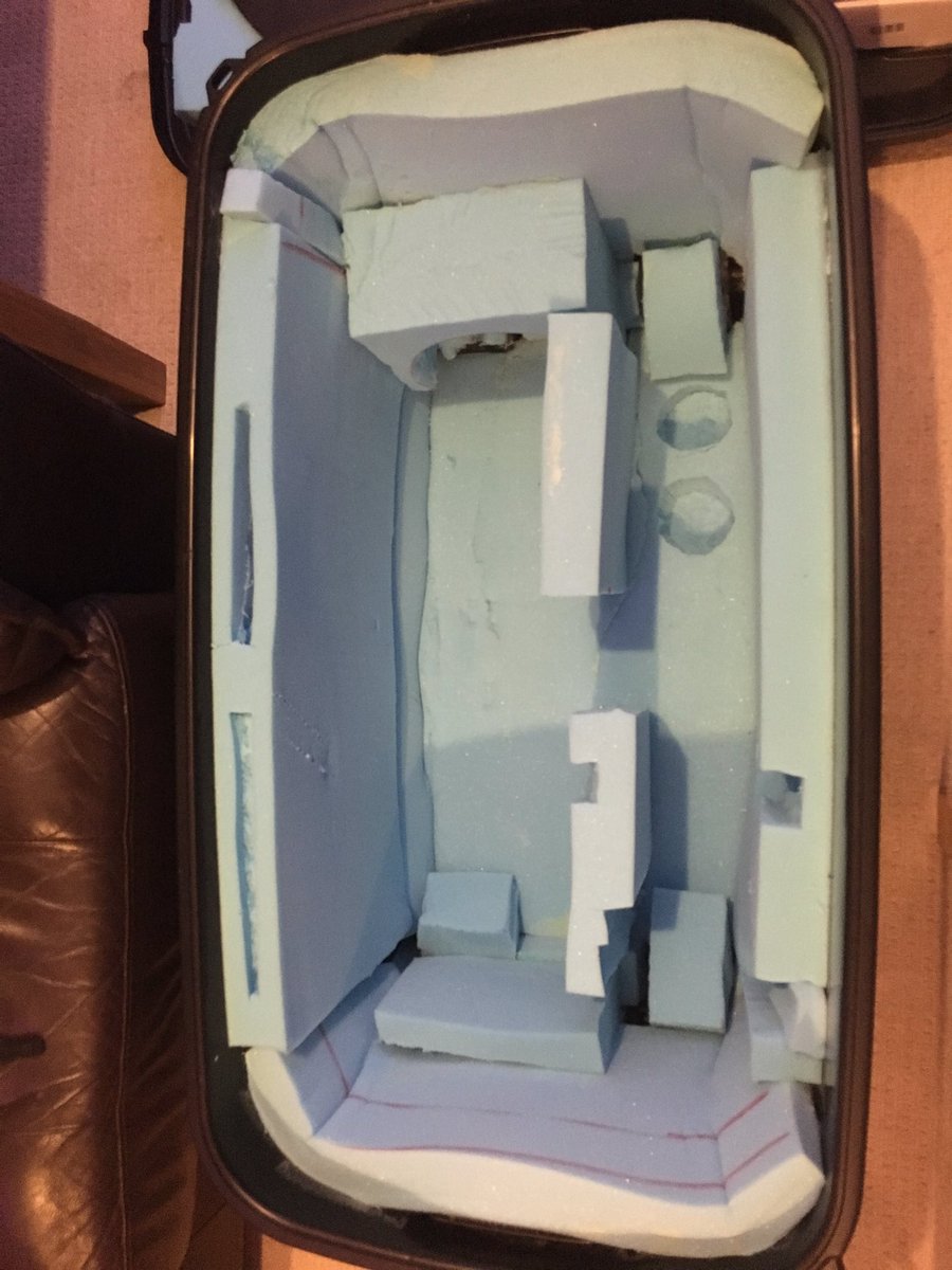 paperrocketman's tweet image. DIY telescope case #celestron130eq #picam