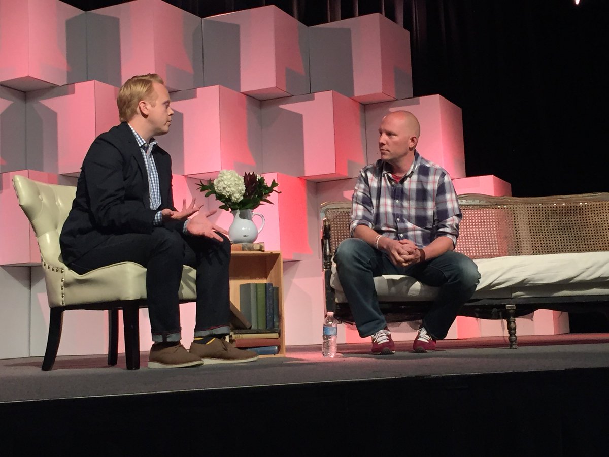 BethVRTMag's tweet image. Consistency is key. #tribecon @JeffGoins