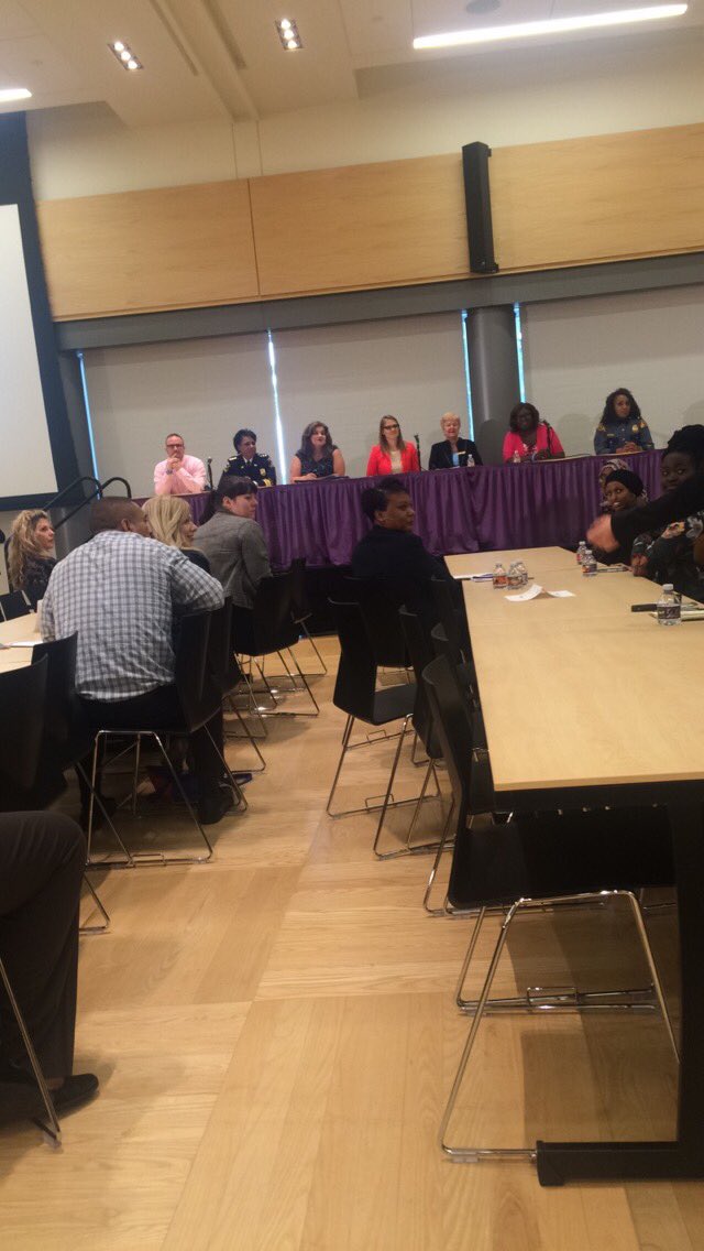 Foundation_KD's tweet photo. A look at our Law and Community panel. #WOTRC
"Though we're apart of law, we are also apart of the community" https://t.co/ADQaoMSPSN