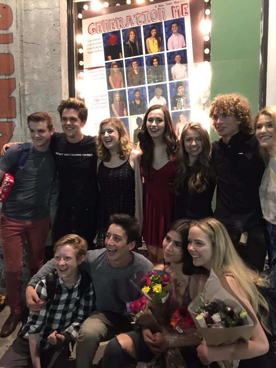 TanyaFBell's tweet photo. Amazing opening night @genmemusical! Some of the cast after the show #genmemusical #hudson #LA https://t.co/hfuh7o3acL