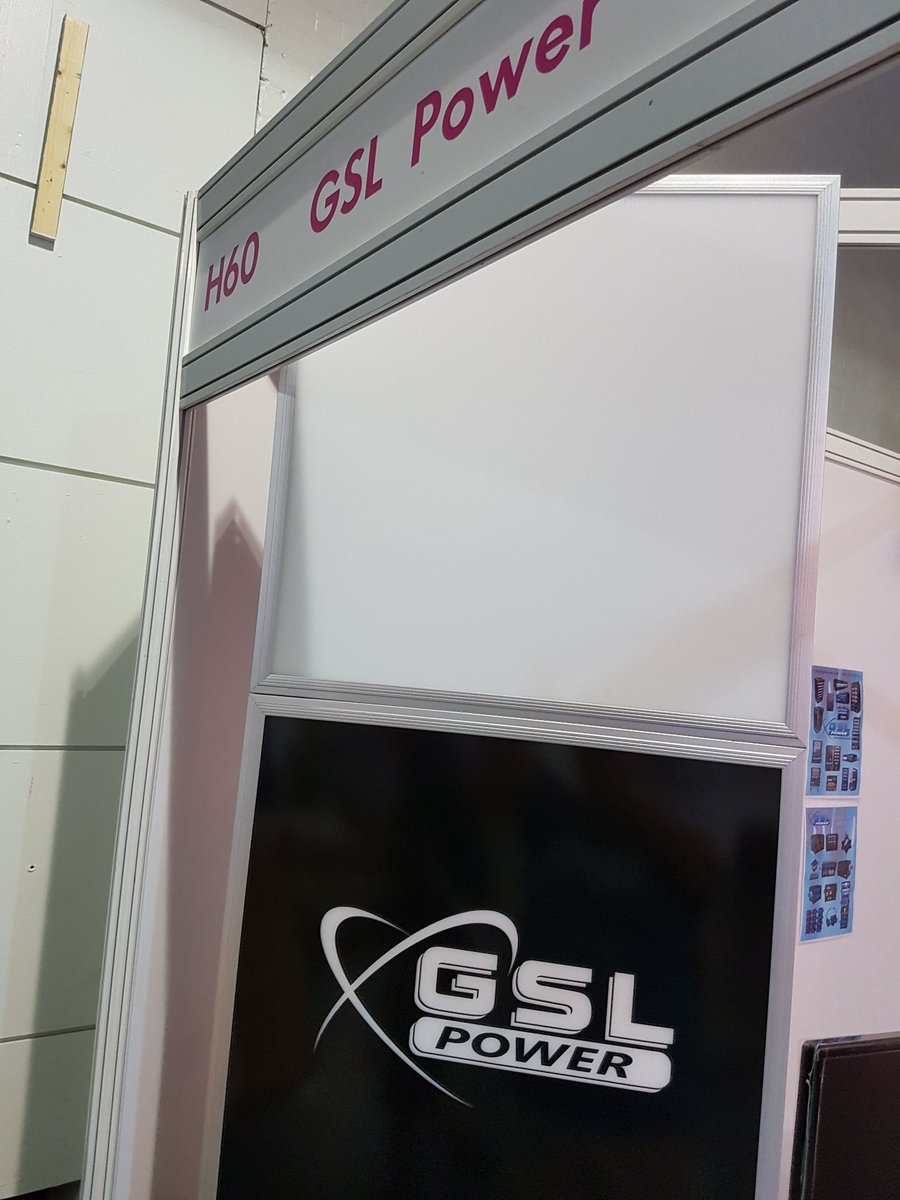 gslpower's tweet photo. A sneak peak of a busy few days ahead. Come see us tomorrow from 10am H60 @plasashow #tradeshow #distro #gslpower https://t.co/5naMG5tE5W