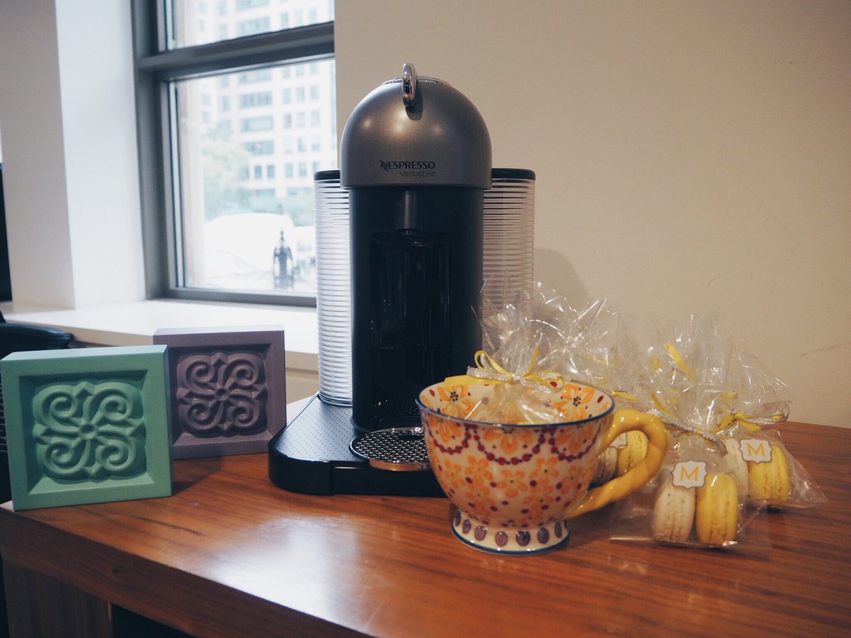 OfficialMetrie's tweet photo. At @BlogPodium? Check your goodie bag to learn how you could win a coffee lover's dream prize pack! #BlogPodium16 https://t.co/dEaD9x6TEo
