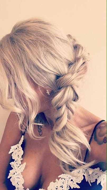 8Rustique's tweet photo. #ponytail #braid #ponytailbraid #hairup #hair #hairstyle #blonde  #hairinspo https://t.co/mTvo3JPvW4