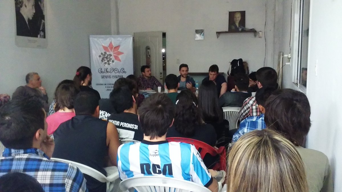 CasanovaPm's tweet photo. Ahora, participamos del encuentro de Formación Política que se está llevando adelanté en Lomas del Mirador. https://t.co/jzhkTvx2te