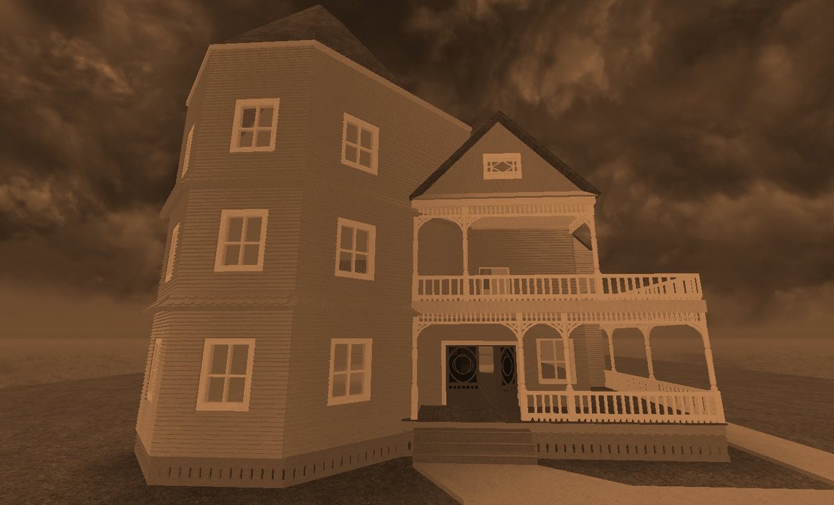 Adameterno On Twitter Wip Victorian House Frontal Exterior With - house party wip roblox